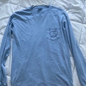 ivory ella long sleeve tee,medium